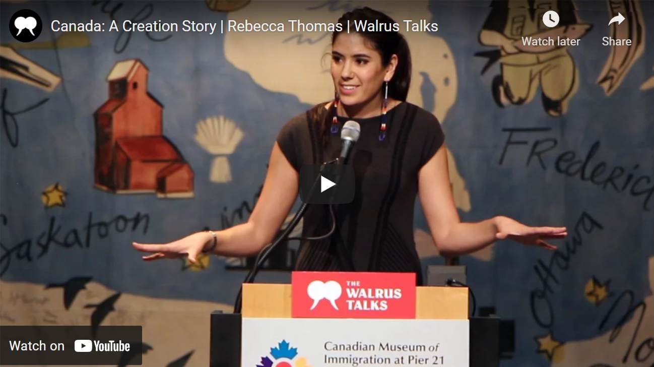 Canada: A Creation Story (Rebecca Thomas)