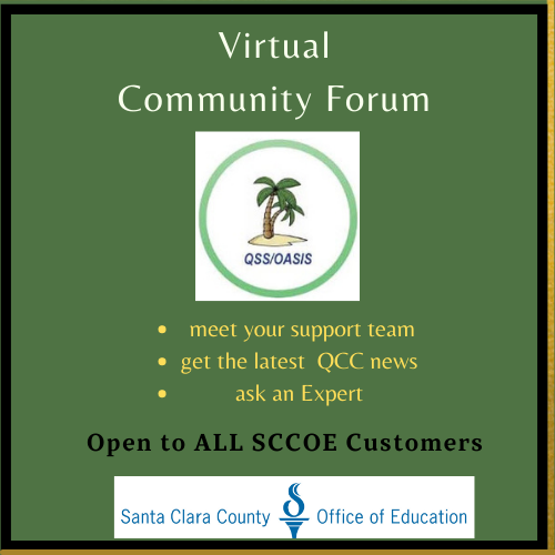 QCC Online Community Forum - Sept. 15, 2022