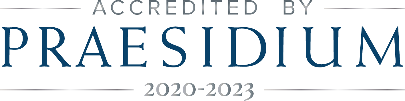 Badge for Praesidium Accreditation 2020-2023