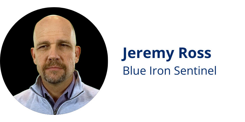 Jeremy Ross, Blue Iron Sentinel