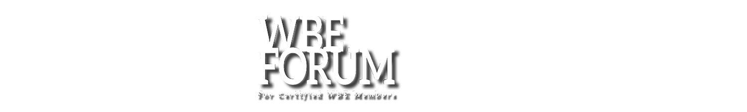 WBE Forum