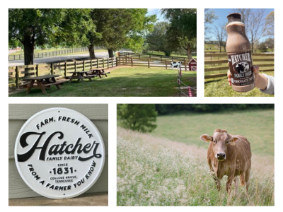 Pictures of Hatcher Family Dairy farm