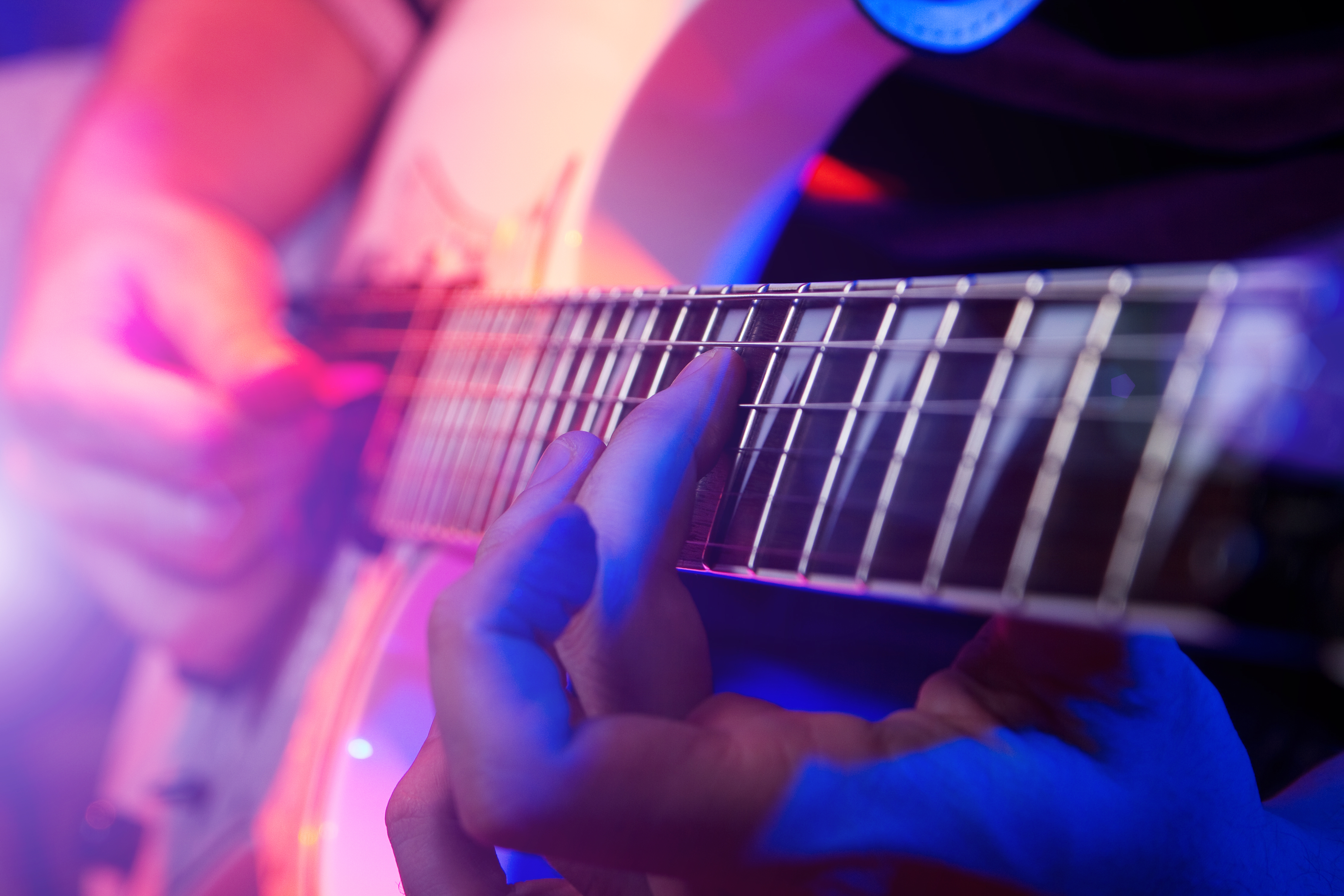 Closeup of Guitar