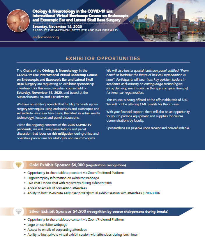 MEEI 2020 Exhibitor Opportunities Image