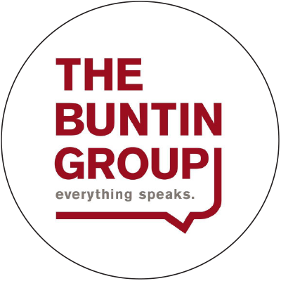The Buntin Group logo in circle