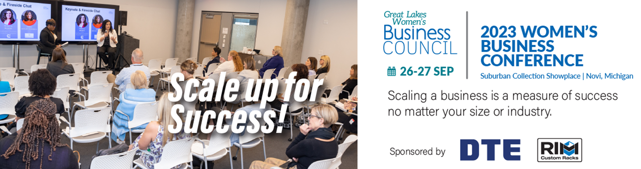 Great Lakes Women's Business Conference Sept 26 & 27 2023
