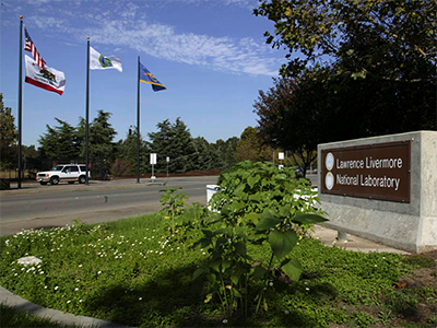 photo of a gateway to national lab campus