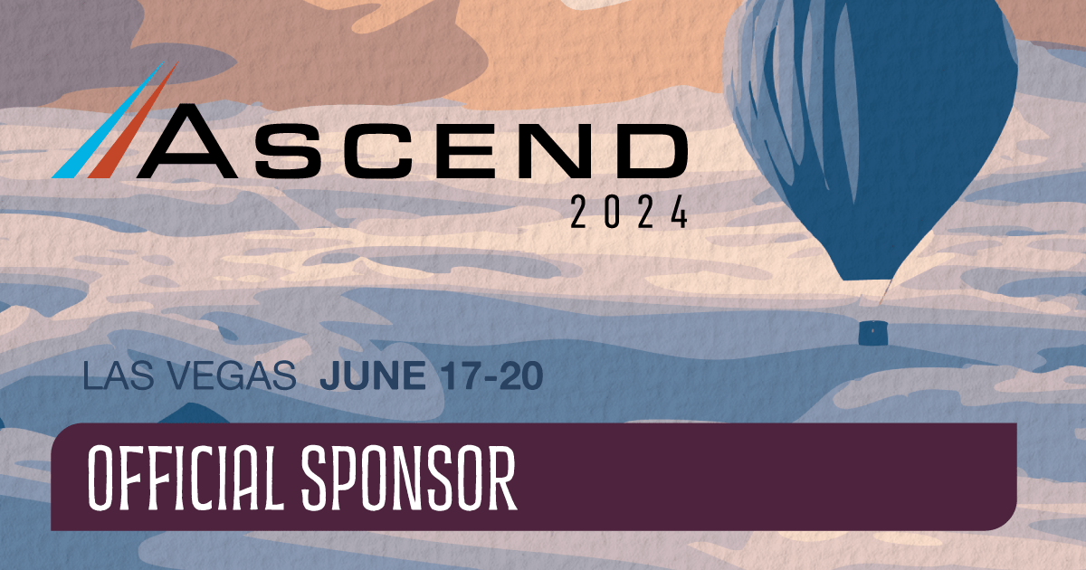 Ascend 2024 Sponsor Facebook Graphic