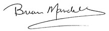 Brian Mandell signature